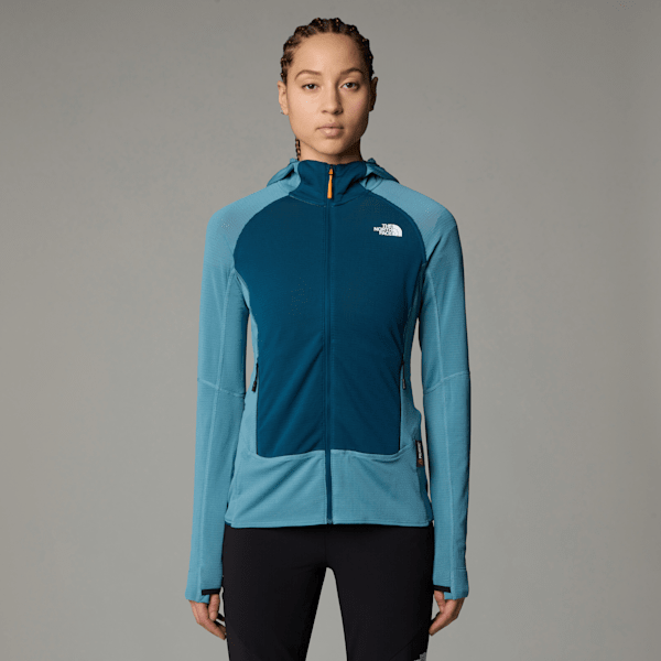 The North Face Bolt Polartec® Power Grid™ Kapuzenjacke Für Damen Algae Blue-midnight Petrol Größe XL female