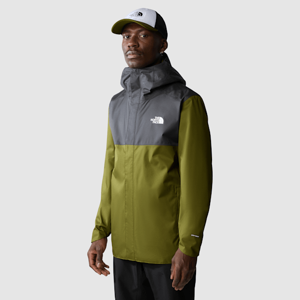 The North Face Quest Zip-in-jacke Für Herren Forest Olive-asphalt Grey Größe XL male