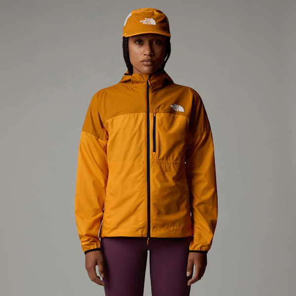 The North Face Higher Run Windjacke Für Damen Apricot Glaze-iron Citrus Größe L female