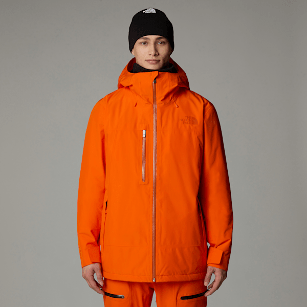 The North Face Descendit Jacke Für Herren Tnf Orange Größe S male