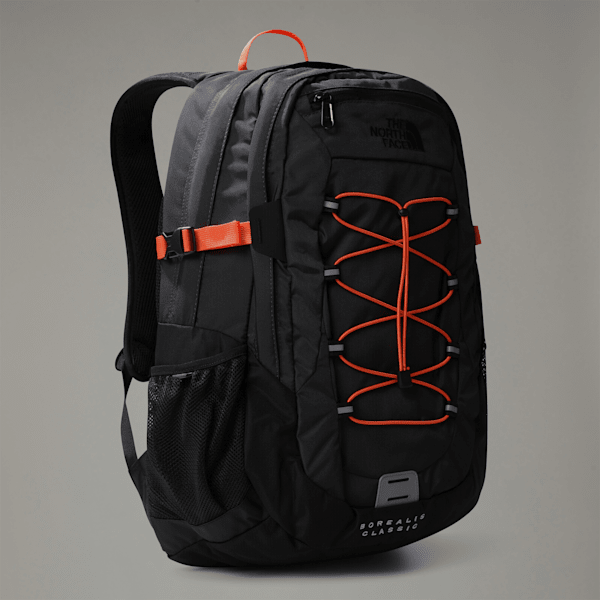 The North Face Borealis Classic Rucksack Asphalt Grey-retro Orange-npf Größe Einheitsgröße male