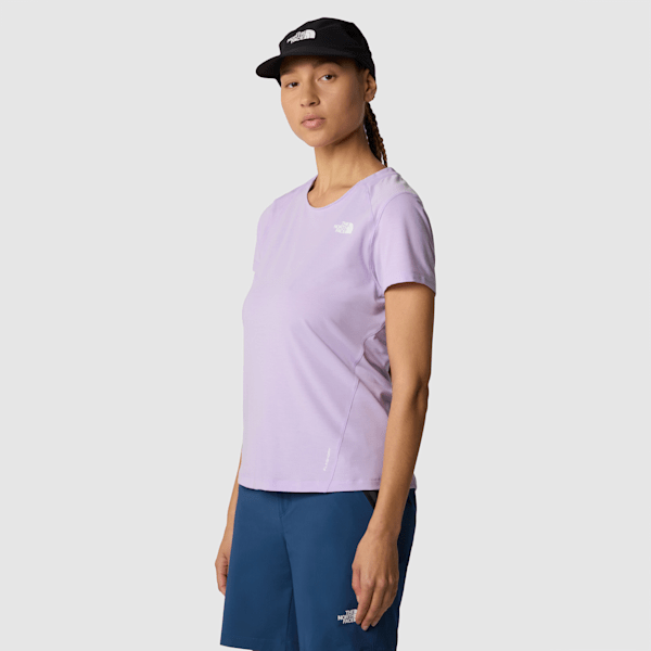 The North Face Lightning Alpine T-shirt Für Damen Lite Lilac Größe S female