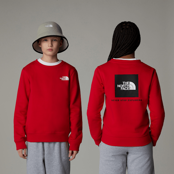 The North Face Redbox Sweatshirt Für Jugendliche Tnf Red Größe XS male