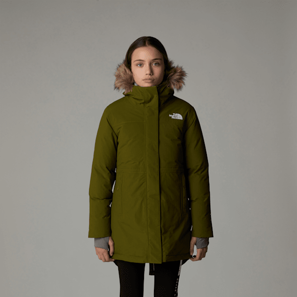 The North Face Arctic Parka Für Mädchen Forest Olive Größe XL female