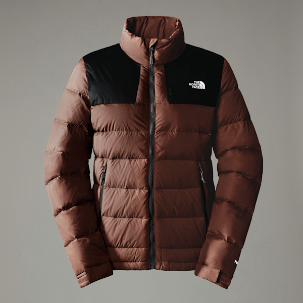 The North Face Massif Daunenjacke Für Damen Dark Oak-tnf Black Größe XS female