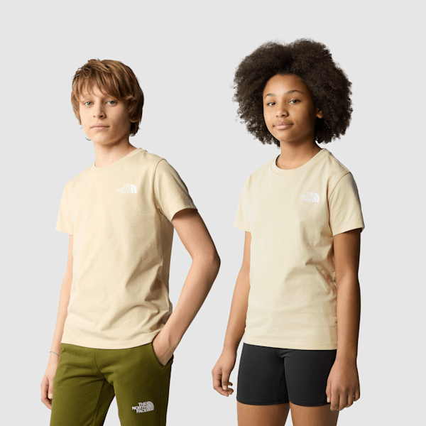 The North Face Simple Dome T-shirt Für Jugendliche Gravel Größe XXL male