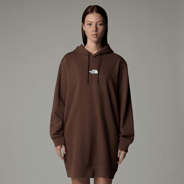 The North Face Zumu Kleid Mit Kapuze Für Damen Smokey Brown Größe XS female