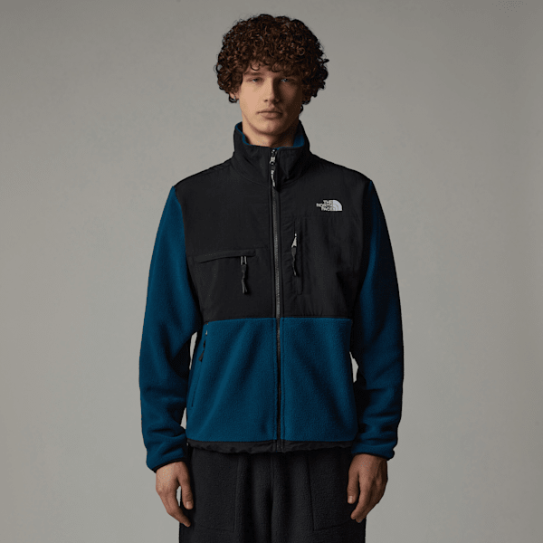 The North Face Retro Denali Jacke Für Herren Midnight Petrol-tnf Black Größe XXL male