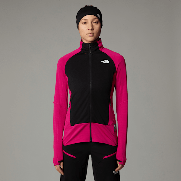 The North Face Bolt Polartec® Power Grid™ Jacke Für Damen Pink Primrose-tnf Black Größe XS female