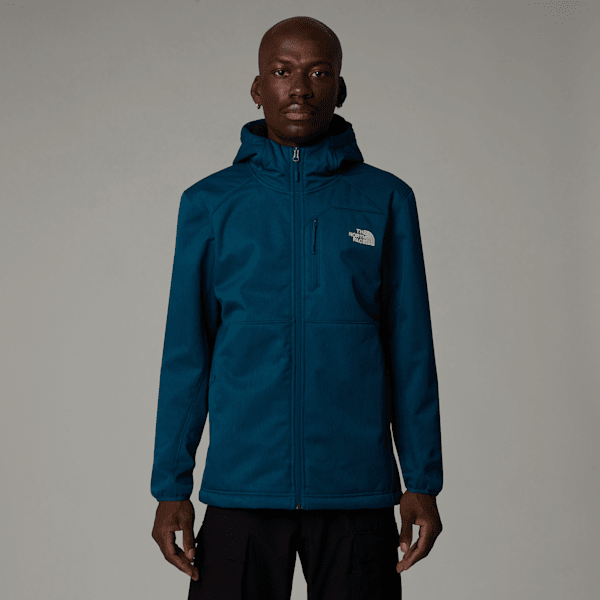 The North Face Quest Softshell-jacke Mit Kapuze Für Herren Midnight Petrol Dark Heather Größe S male