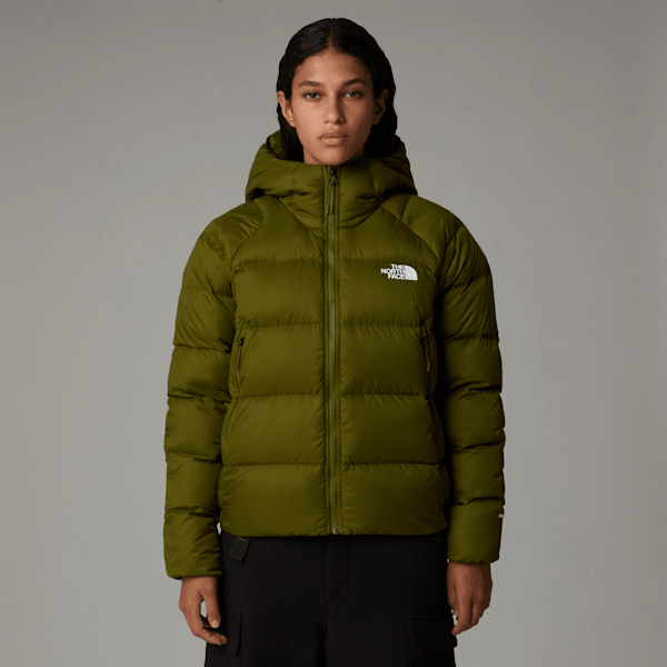 The North Face Hyalite Daunen-kapuzenjacke Für Damen Forest Olive Größe S female