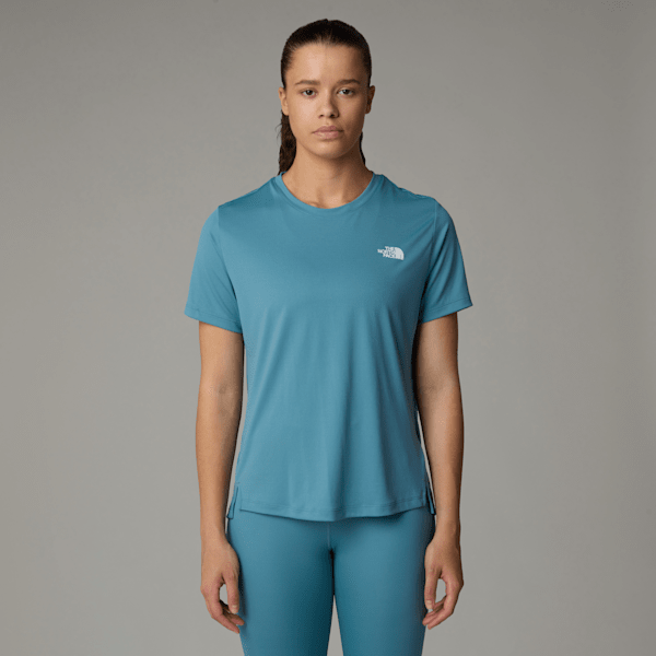 The North Face Flex T-shirt Für Damen Algae Blue Größe S female