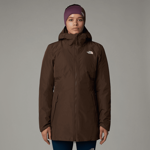 The North Face Hikesteller Isolierter Parka Für Damen Smokey Brown Größe M female