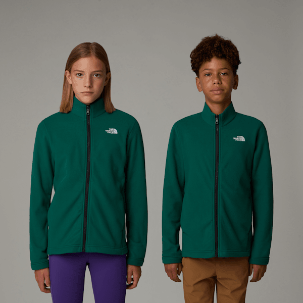 The North Face Glacier Zip-in Kompatibel Fleece Für Jugendliche Evergreen Größe XL male