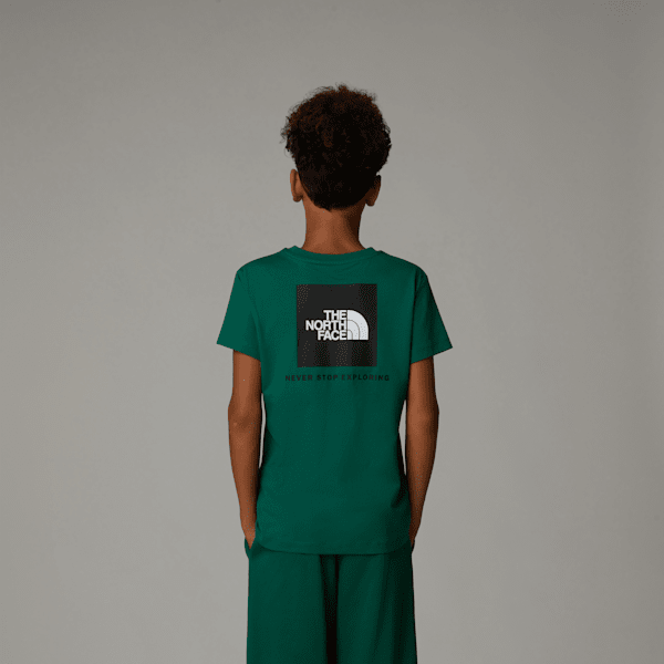 The North Face Redbox T-shirt Für Jungen Evergreen Größe XL male