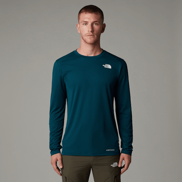 The North Face Shadow Langarm-shirt Für Herren Midnight Petrol Größe S male