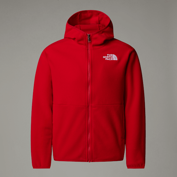 The North Face Glacier Fleece-jacke Mit Kapuze Für Jugendliche Tnf Red Größe L male