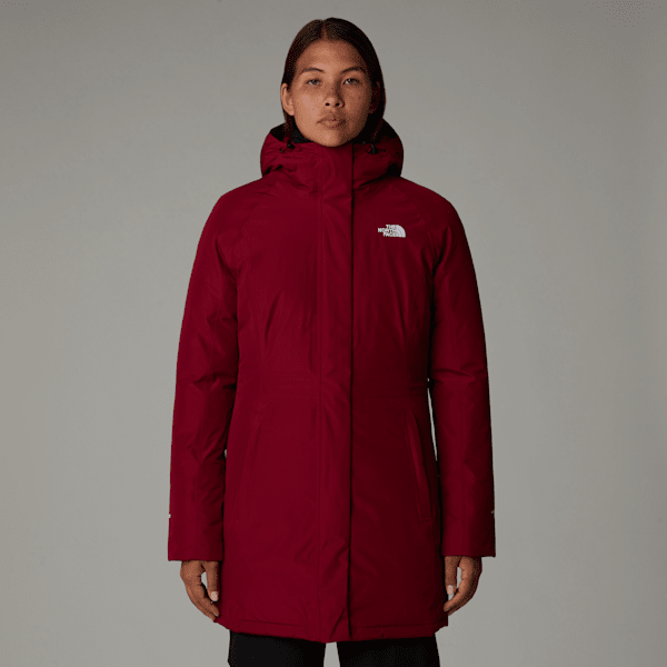 The North Face Brooklyn Parka Für Damen Beetroot Größe S female