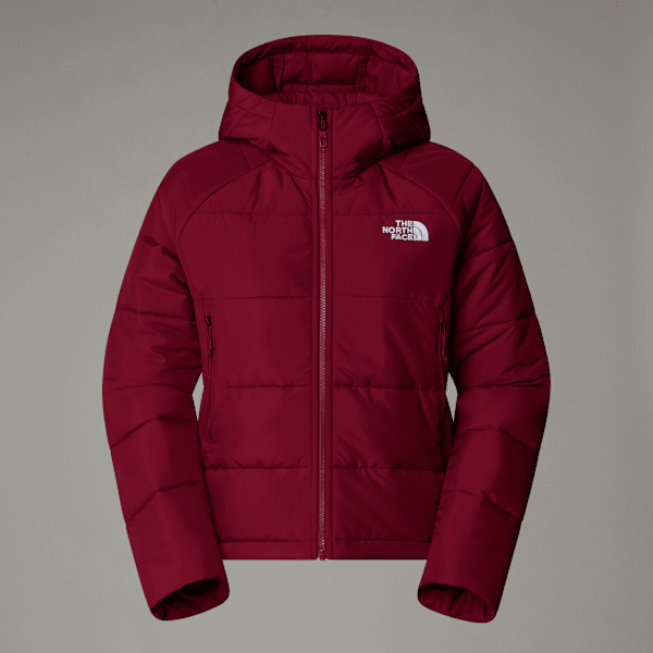 The North Face Circular Synthetic Kapuzenjacke Für Damen Beetroot Größe L female