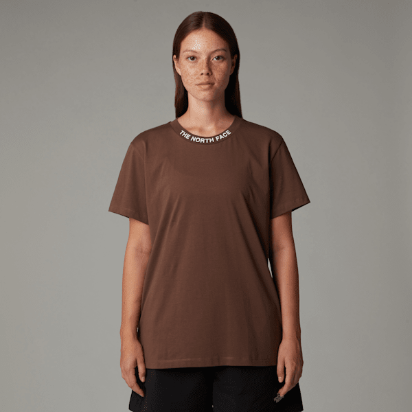 The North Face Zumu T-shirt Für Damen Smokey Brown Größe S female