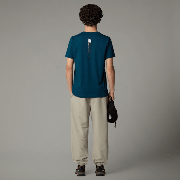 THE NORTH FACE★M VERTICAL NSE SS TEE RELAXED★NF0A8DHQKY41 The North Face M Vertical NSE Tee | shooos.com