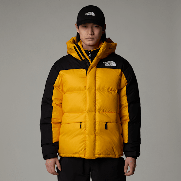 North face yellow and black coat sale