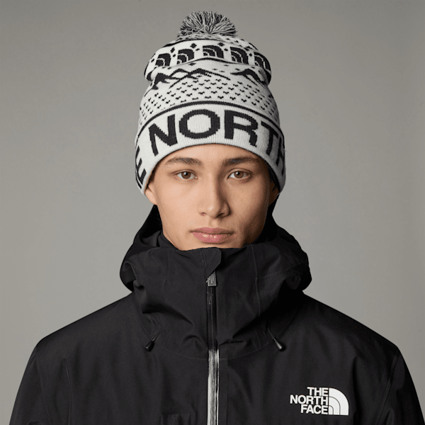 North face ski tuke bobble hat on sale