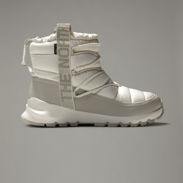 The North Face Thermoball™ Wasserdichte Winterstiefel Mit Schnürung Für Damen Gardenia White-silver Grey Größe 39 female