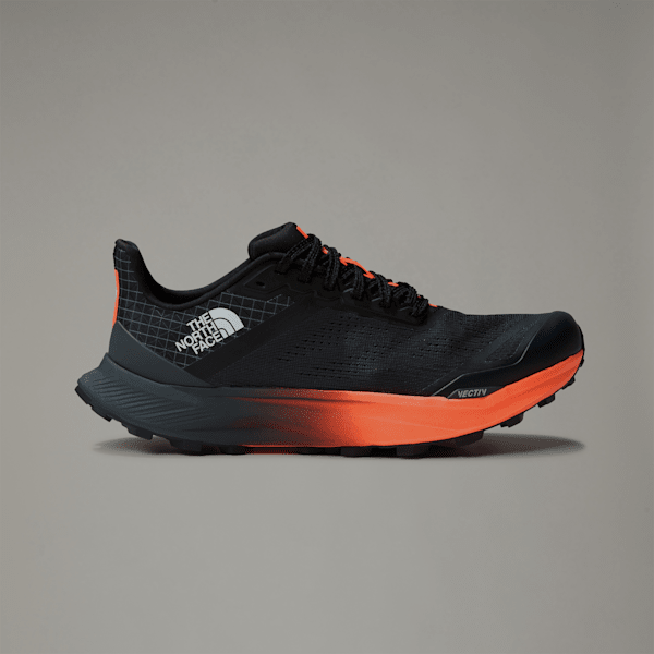 The North Face Vectiv™ Infinite Ii Trailrunning-schuhe Für Herren Asphalt Grey-vivid Flame Größe 44.5 male