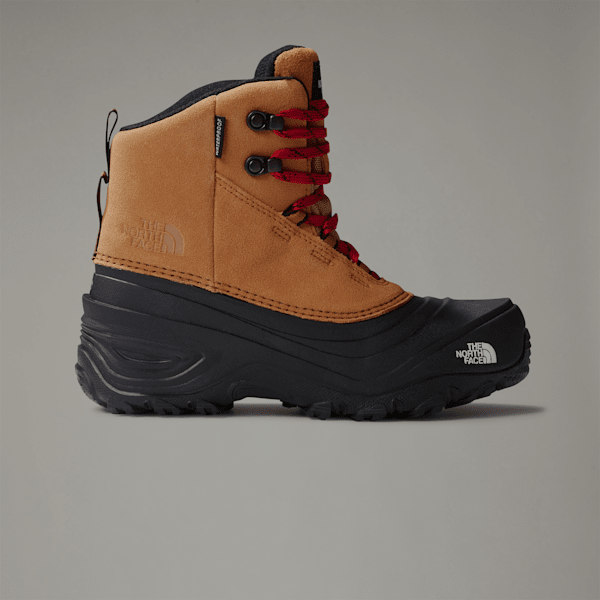 The North Face Chilkat V Lace Wasserdichte Wanderstiefel Für Kinder Almond Butter-tnf Black Größe 36 male