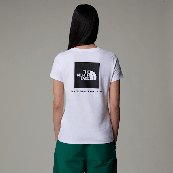 The North Face Redbox T-shirt Für Damen Tnf White Größe S female