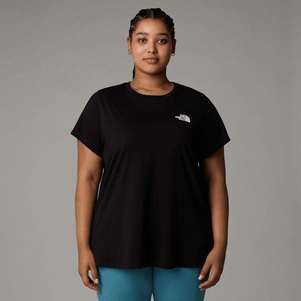 The North Face Simple Dome T-shirt In Übergröße Für Damen Tnf Black Größe 1X female