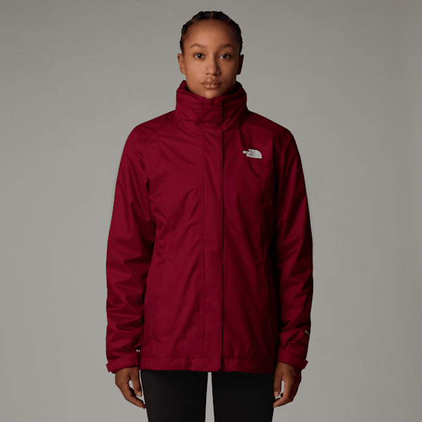 The North Face Evolve Ii Triclimate® Jacke Für Damen Beetroot-white Dune Größe XS female