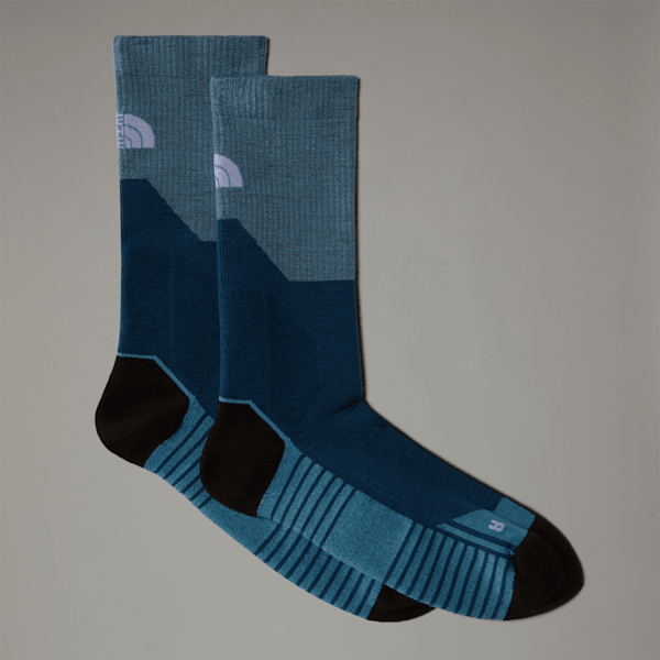 The North Face Crew Wander-socken Midnight Petrol-algae Blue Größe M male