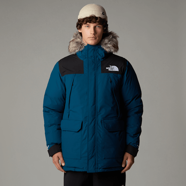 The North Face Mcmurdo Parka Für Herren Midnight Petrol-tnf Black Größe S male