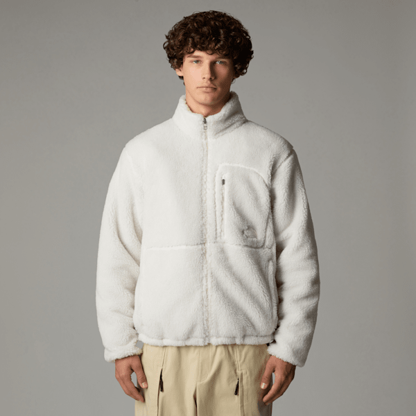 The North Face Extreme Pile Fleece Mit Durchgehendem Rv Für Herren White Dune Größe L male