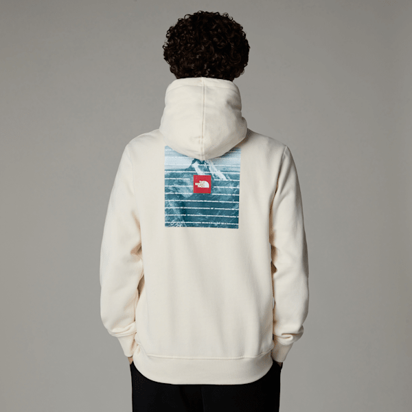 The North Face Expedition System Kapuzenpulli Mit Grafik Für Herren White Dune Größe XXL male