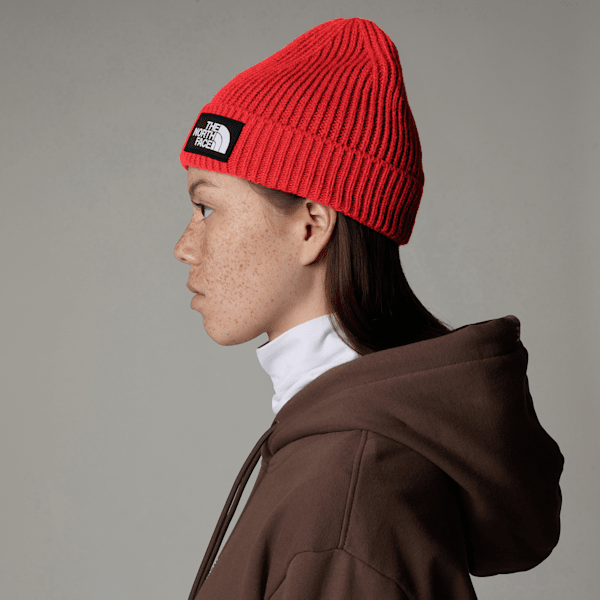 Orange north face hat on sale