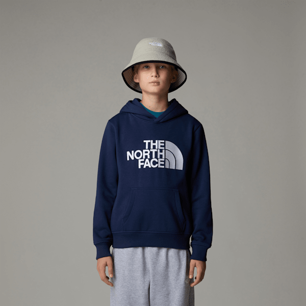 The North Face Drew Peak Hoodie Für Jungen Summit Navy Größe M male