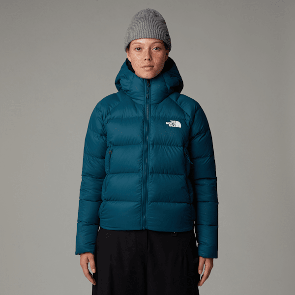 The North Face Hyalite Daunen-kapuzenjacke Für Damen Midnight Petrol Größe XL female