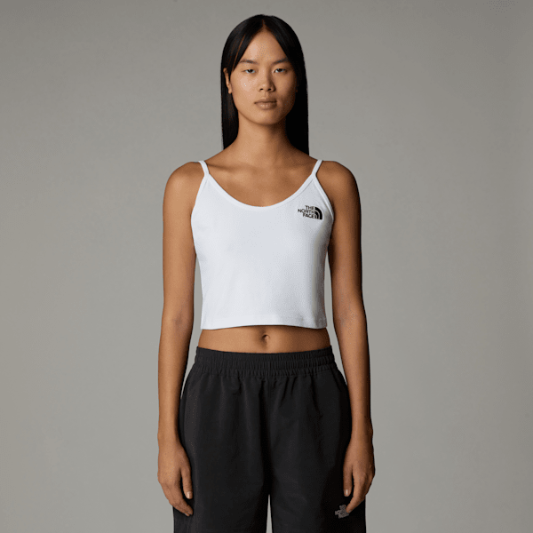 The North Face Kurzgeschnittenes Tank Top Für Damen Tnf White Größe XS female