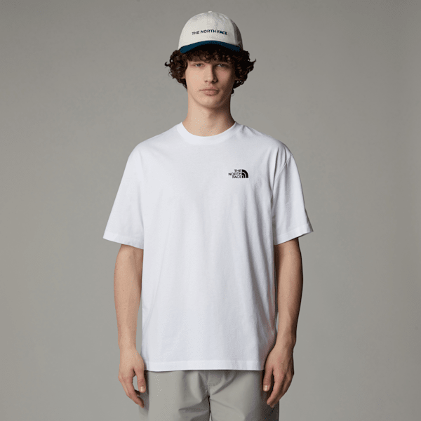 The North Face Simple Dome T-shirt In Oversize Für Herren Tnf White Größe XL male