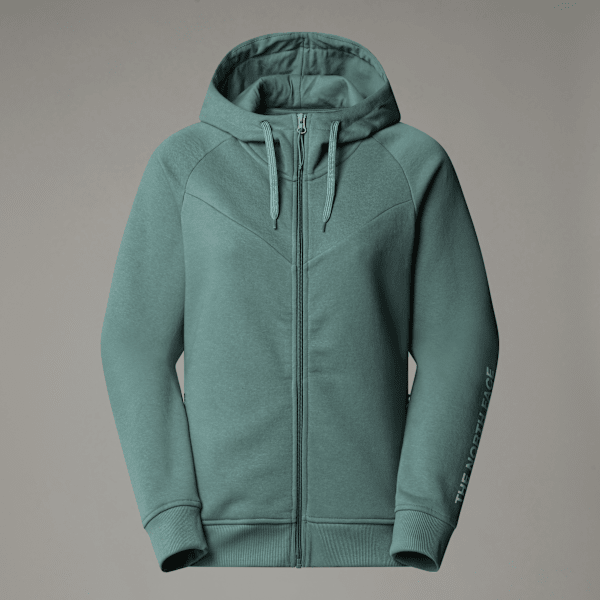 The North Face Zuum Fleece Kapuzenpulli Mit Durchgehendem Rv Für Damen Dark Sage Größe M female