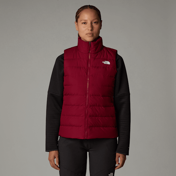 The North Face Aconcagua Iii Weste Für Damen Beetroot Größe M female