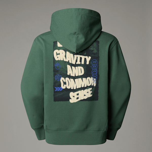 ★【THE NORTH FACE】 COTTON LOGO REALXED HOODIE★ Unisex Cartoon Logo Relaxed Hoodie | The North Face IE