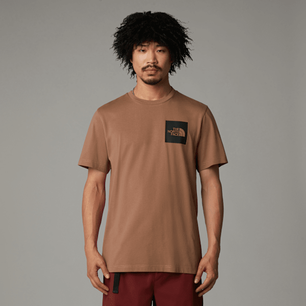 The North Face Fine T-shirt Für Herren Latte Größe XL male