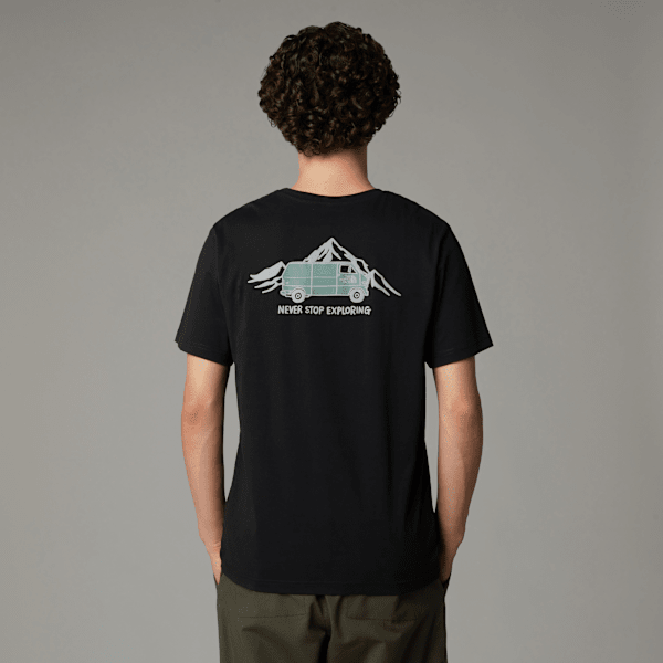 The North Face Outdoor Graphic T-shirt Für Herren Tnf Black Größe L male