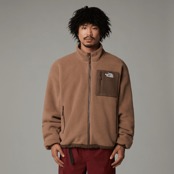 The North Face Yumiori Wendbare Fleecejacke Für Herren Smokey Brown-latte Größe XL male