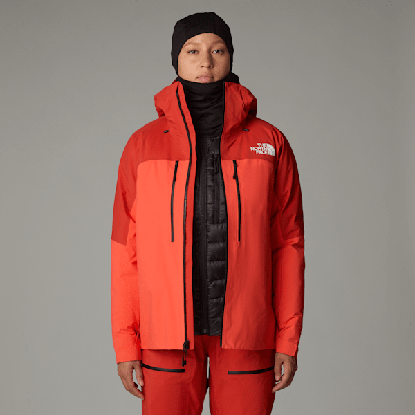 The North Face Summit Pumori Gore-tex® Pro Jacke Für Damen Radiant Orange-auburn Glaze Größe XS female