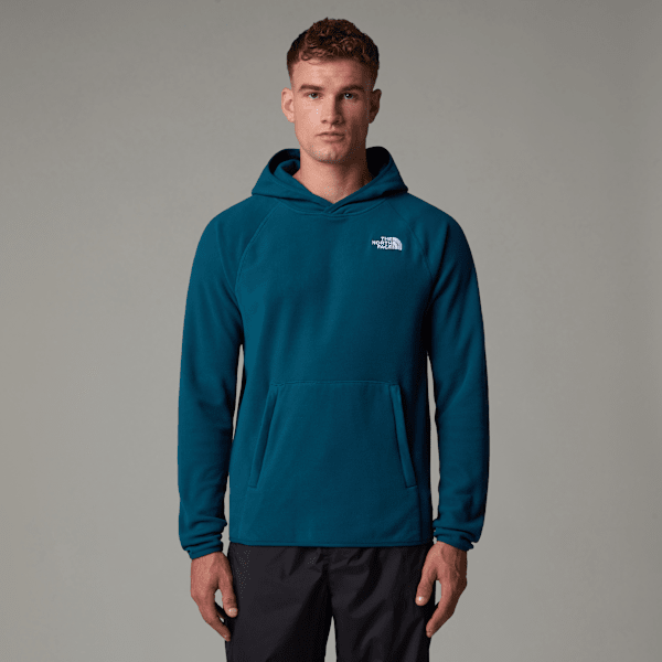 The North Face 100 Glacier Fleece Kapuzenpulli Für Herren Midnight Petrol Größe L male